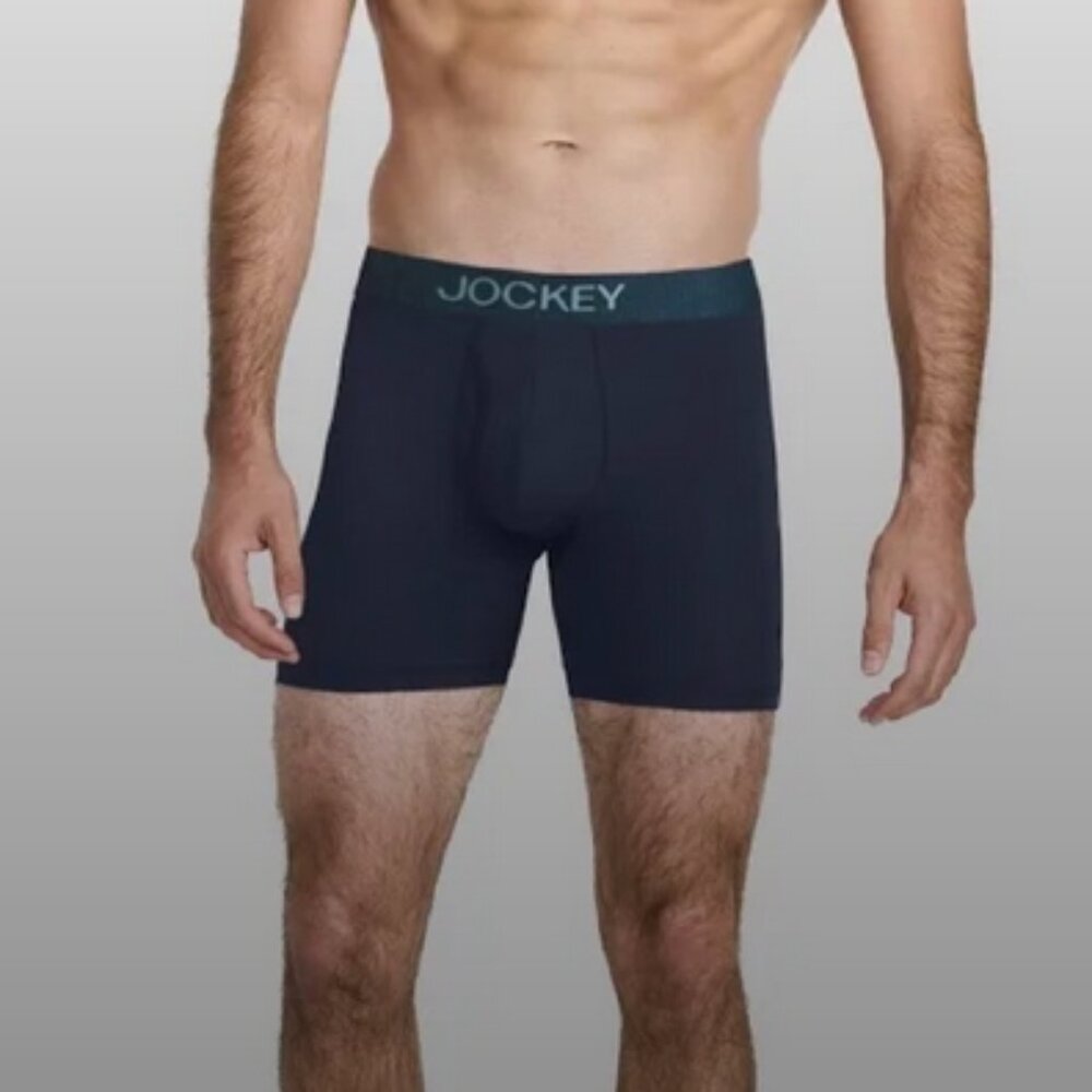 Jockey Generation 3pk Microfiber No Chafe Pouch Boxer Briefs LG NWT 32-34 Waist - Picture 2 of 14